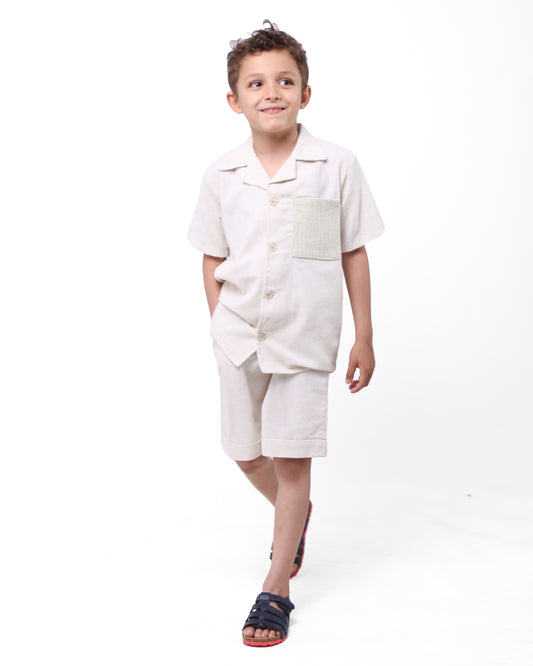 Ensemble en lin pour enfant( اونصوبل تاع لان للاطفال)